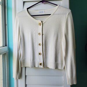 Vintage Calvin Klein Cardigan, Size M